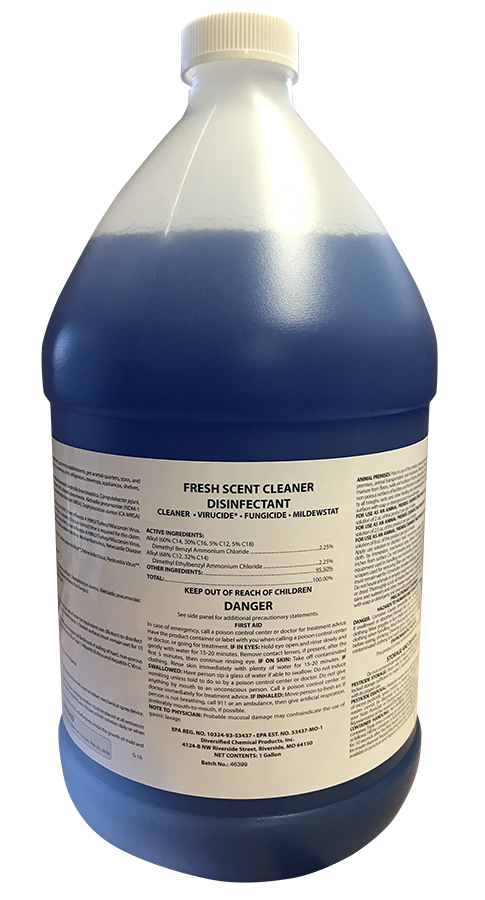 Fresh Scent Cleaner Disinfectant  Gallon - Weights, Miscellaneous